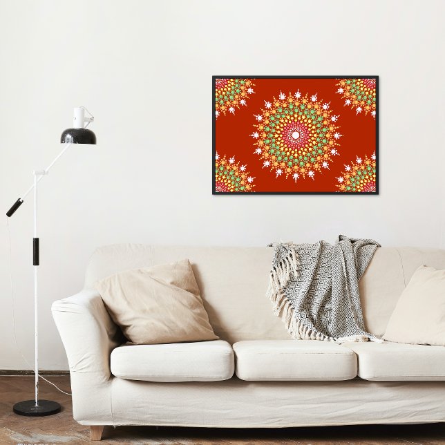 Poster Pastel Dot Mandala (Subido por el creador)