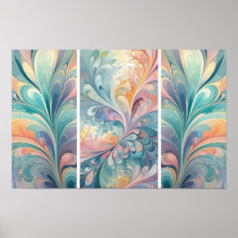 Póster Pastel Fiesta