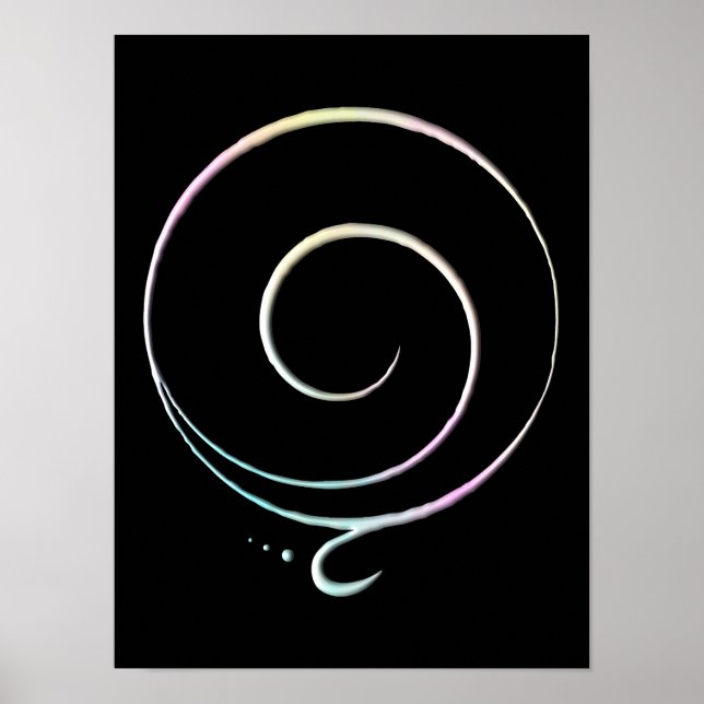 Póster Pastel Gratitude  (Frente)