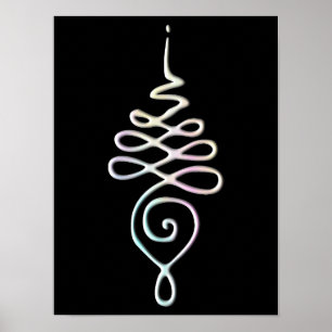 Póster Pastel Unalome