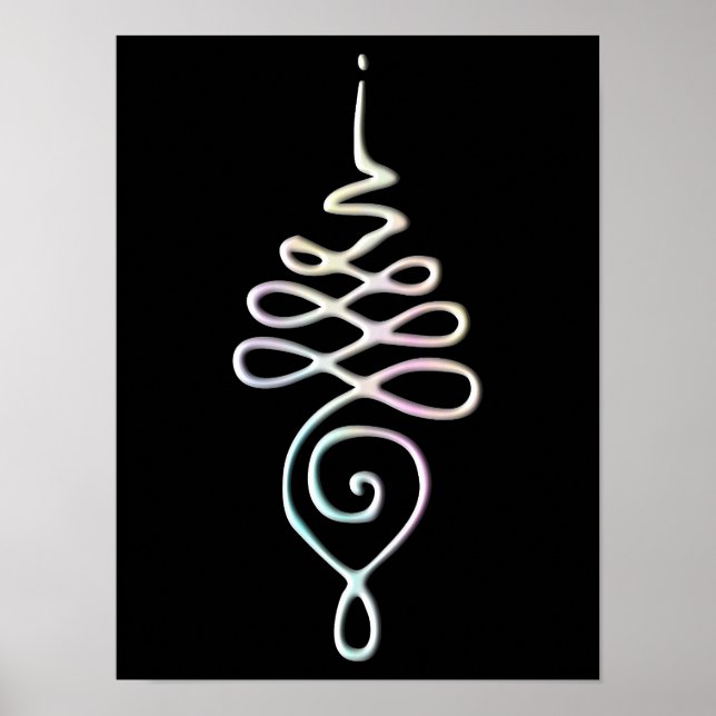 Póster Pastel Unalome (Frente)