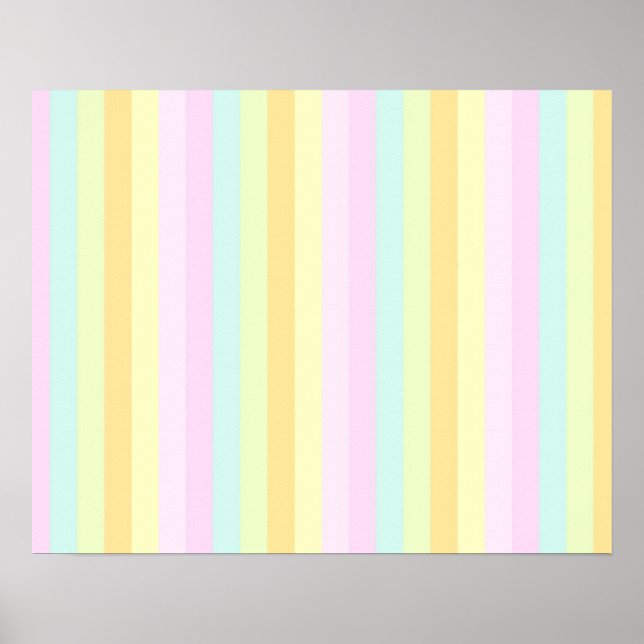 Póster Pasteles blandos para bebés (Frente)
