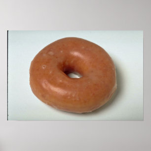 Póster Pasteles deliciosos del buñuelo esmaltado