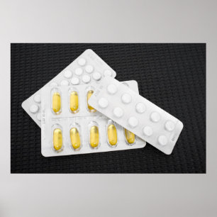 Póster Pastillas