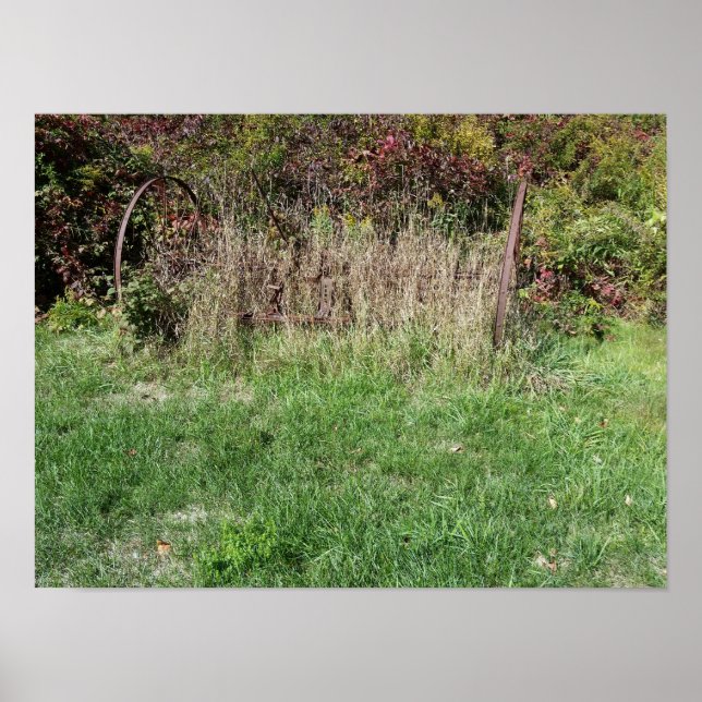 Póster pasto en senderos (Frente)