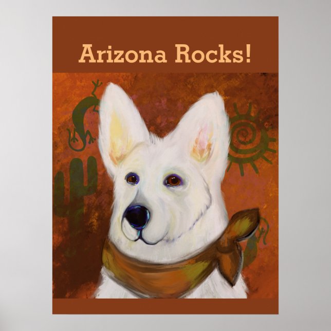 Póster Pastor Alemán   (Frente)