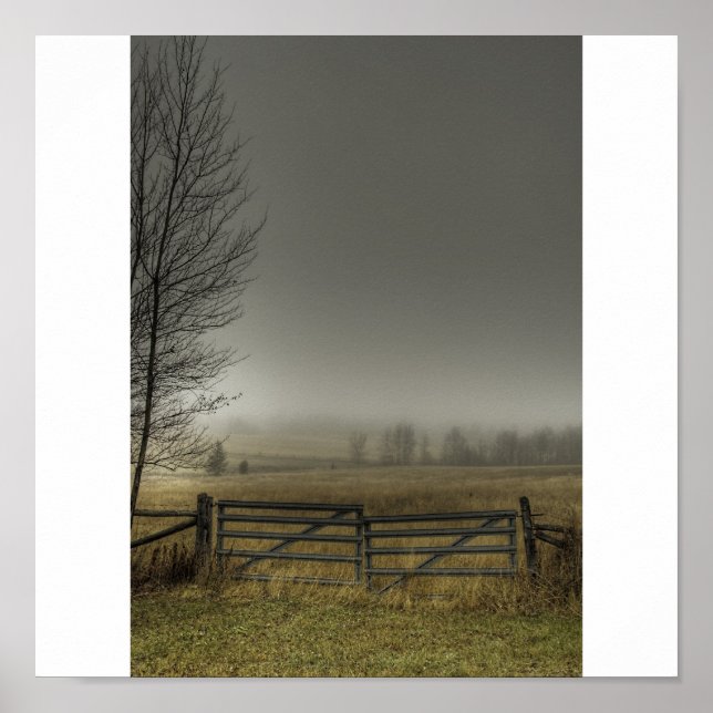 Póster Pastor de otoño (Frente)