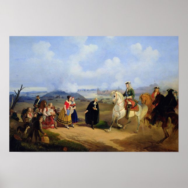 Póster Pastor Ernst Glueck presenta a Marta (Frente)