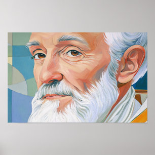Póster Pastor firme: Papa San Leo el Grande