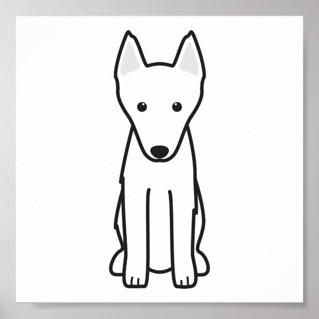 Póster Pastor holandés (Frente)