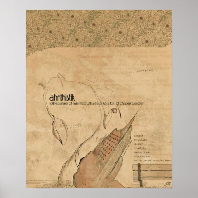 Póster Pastos de hierbas... (Frente)