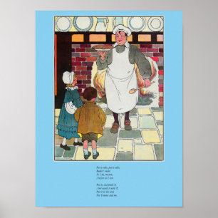 Póster Pat-a-cake, pat-a-cake, hombre de Baker
