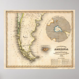 Póster Patagonia, Argentina