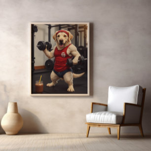 Póster Patas bombeadas: Proteínas, Repeticiones, Repetir