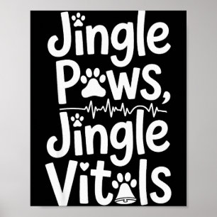Póster Patas de Campana Vitales de Campana Enfermera Vete