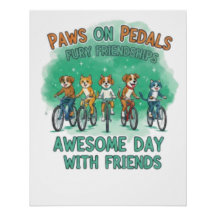 Patas sobre pedales: un día increíble con amigos