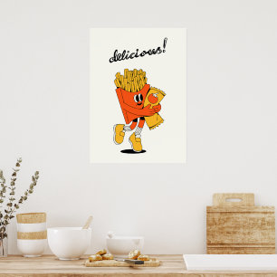 Póster Patatas deliciosas