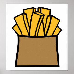 Póster Patatas fritas