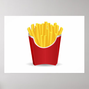 Póster Patatas fritas