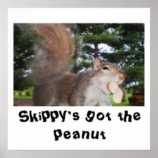 Póster patatootia cortiana, Skippy tiene al poster de man