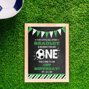 Póster Patear El Grande   Bienvenida al primer cumpleaños