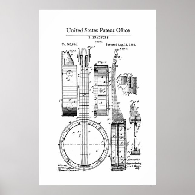 Póster Patente - Banjo - Poster (Frente)