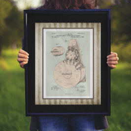 Póster Patente de alimentador de pistolas de máquina de v