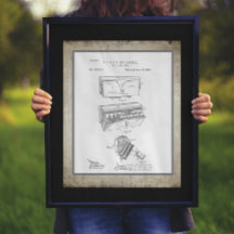 Patente de caja de cartucho de ammo de vintage