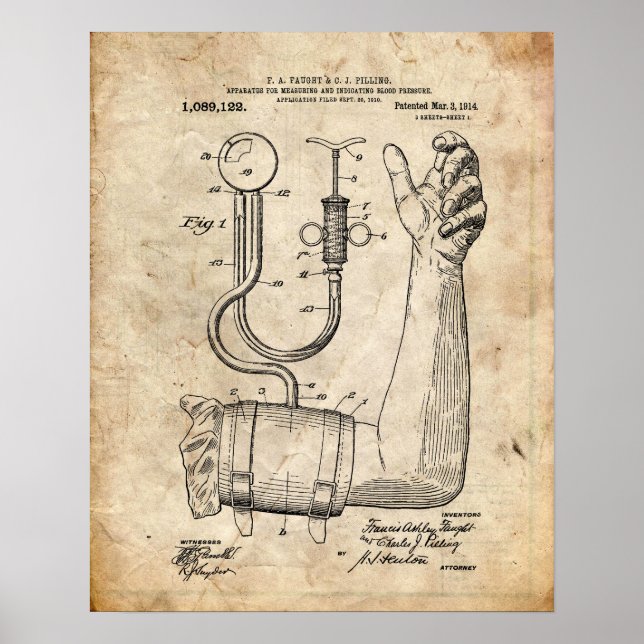 Póster Patente médica (Frente)