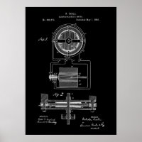 Patente Tesla Electro-Magnético Motor 1888
