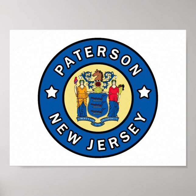 Póster Paterson New Jersey (Frente)