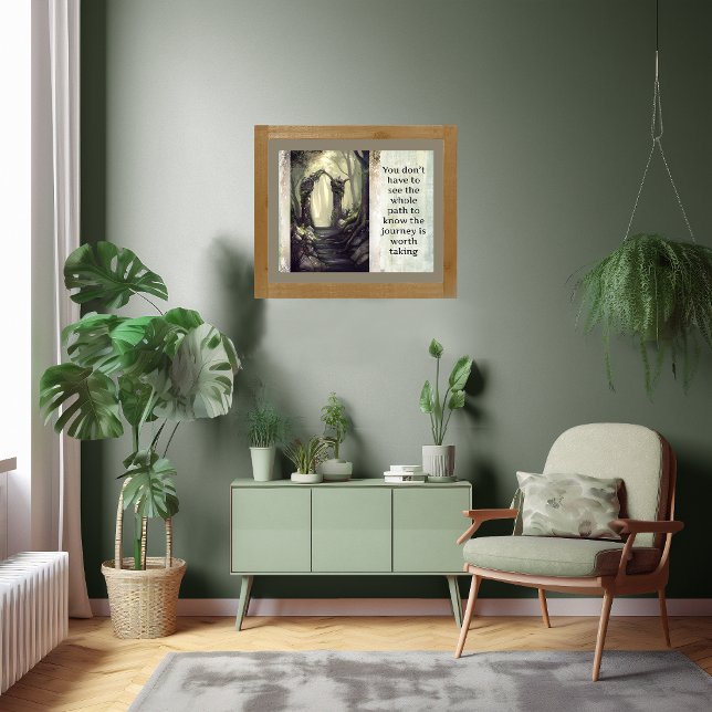 Póster Path: Poster de Viajes (Path on Journey Poster)