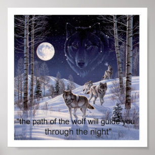 Póster pathofthewolf