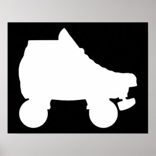Póster patín de ruedas