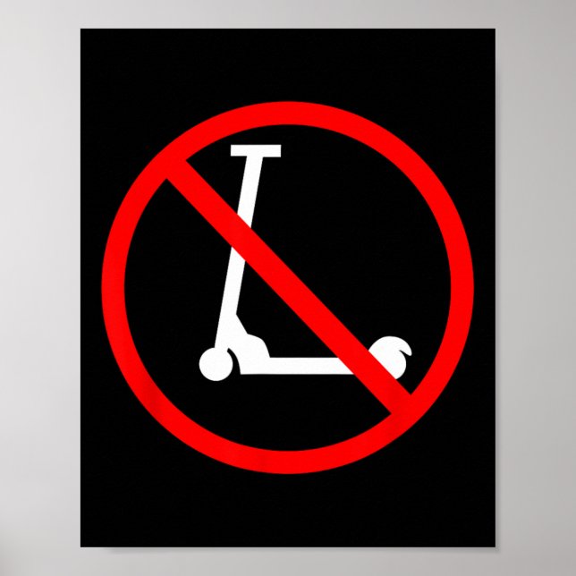 Póster Patinadores Anti Patinetes (Frente)