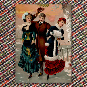 Póster Patinadores de Central Park