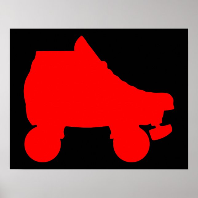 Póster patinaje (Frente)