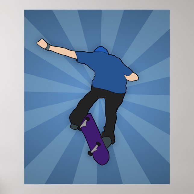 Póster Patinaje antes que tu Poster (Frente)