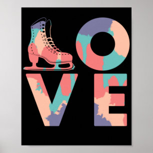 Póster Patinaje artístico sobre hielo