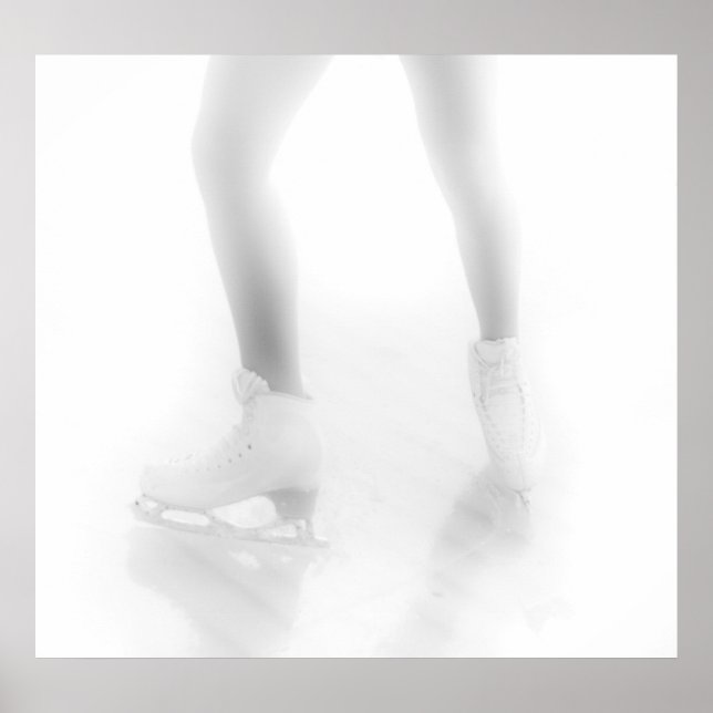 Póster Patinaje sobre hielo (Frente)