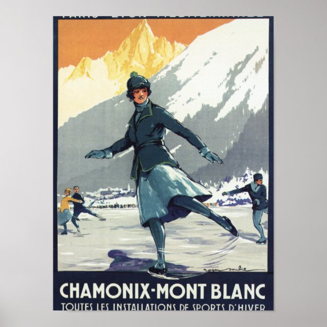 Póster Patinaje sobre hielo - Poster de Promo Olímpico PL (Frente)