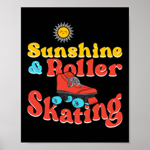 Póster Patinaje sobre hielo Sunshine & Roller Skating 197