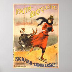 Póster Patines En Línea 1890