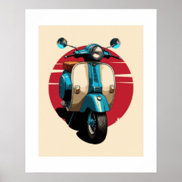 Póster Patinete