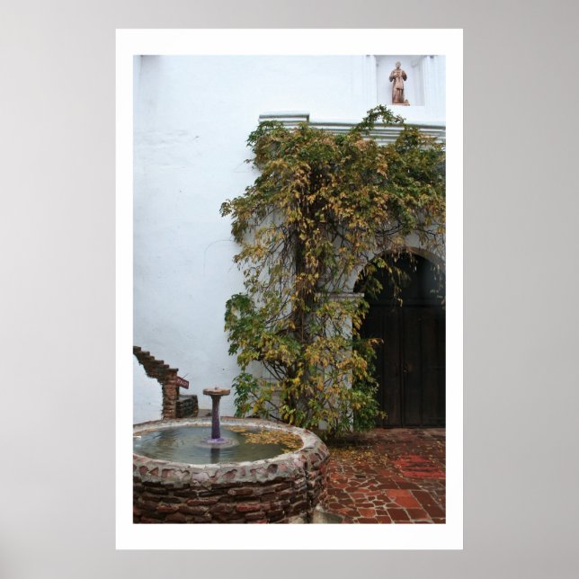 Póster Patio de Misión (Frente)