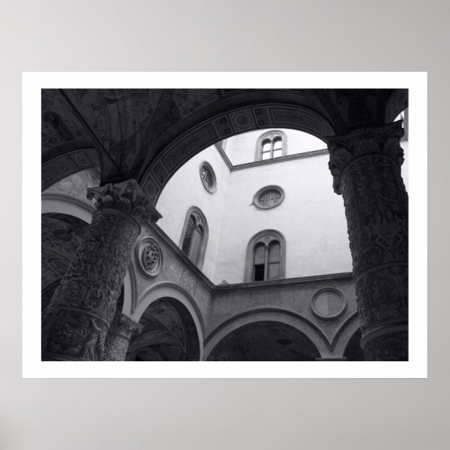 Póster Patio del Palazzo Vecchio (Frente)