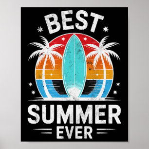 Póster Patio Mejor Verano de la Historia Chicas de Vacaci