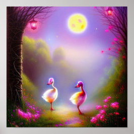 Póster Patitos de fantasía  