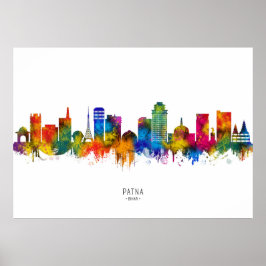 Póster Patna Bihar Skyline