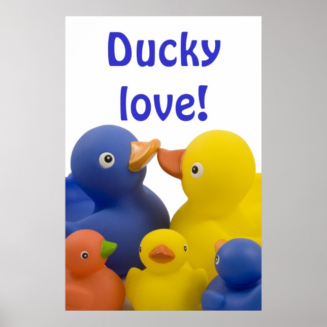 Póster Pato amor - cartel (Frente)
